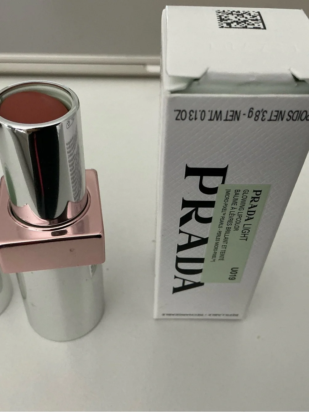 Prada Lipstick - Rose Coral Mauve